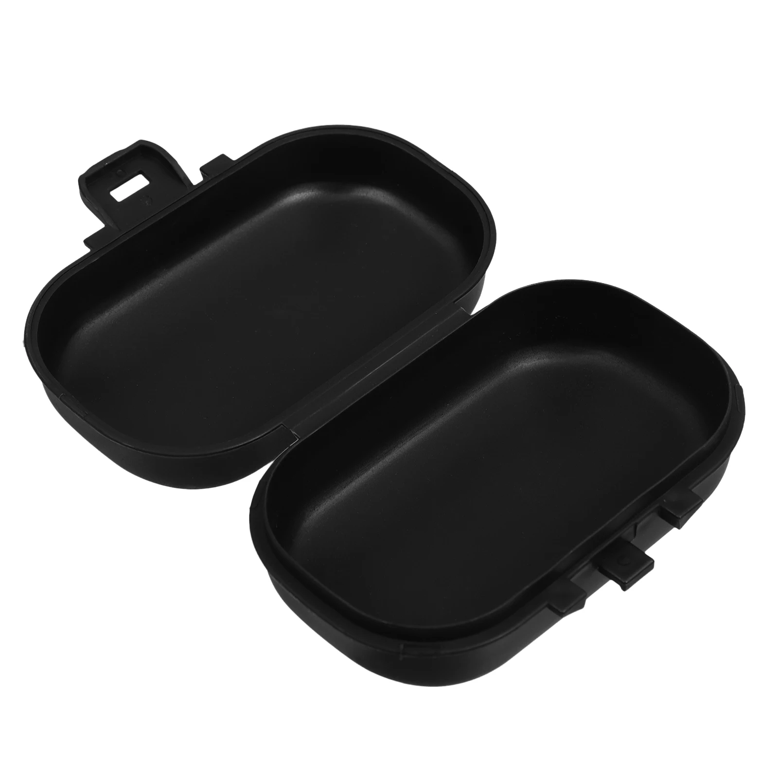 

4pcs Portable Pill Box Hard Shell Glasses Case Black Lightweight Stylish Travel Eyeglass ganizer Women Men PC Anti Scratch Sun