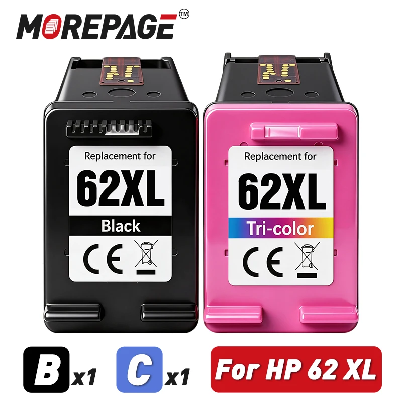 62XL Ink Cartridge Compatible For HP 62 XL HP62 Re-Manufactured Envy 5540 5640 5642 5646 7640 5660 7644 250 5740 5742 Printer