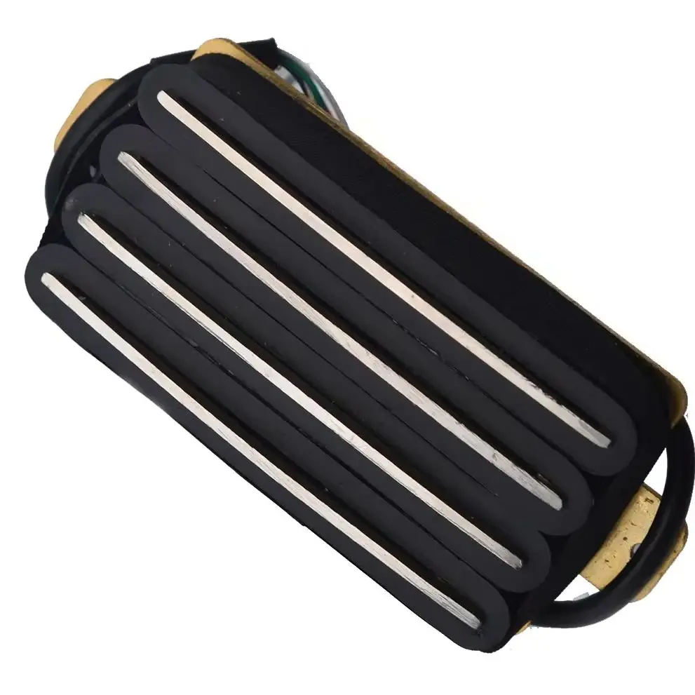 sell like hot cakes-Dual Track 4-Dual Blade Electric Guitar High Output Track Type Four Coil Humbucker Pickup