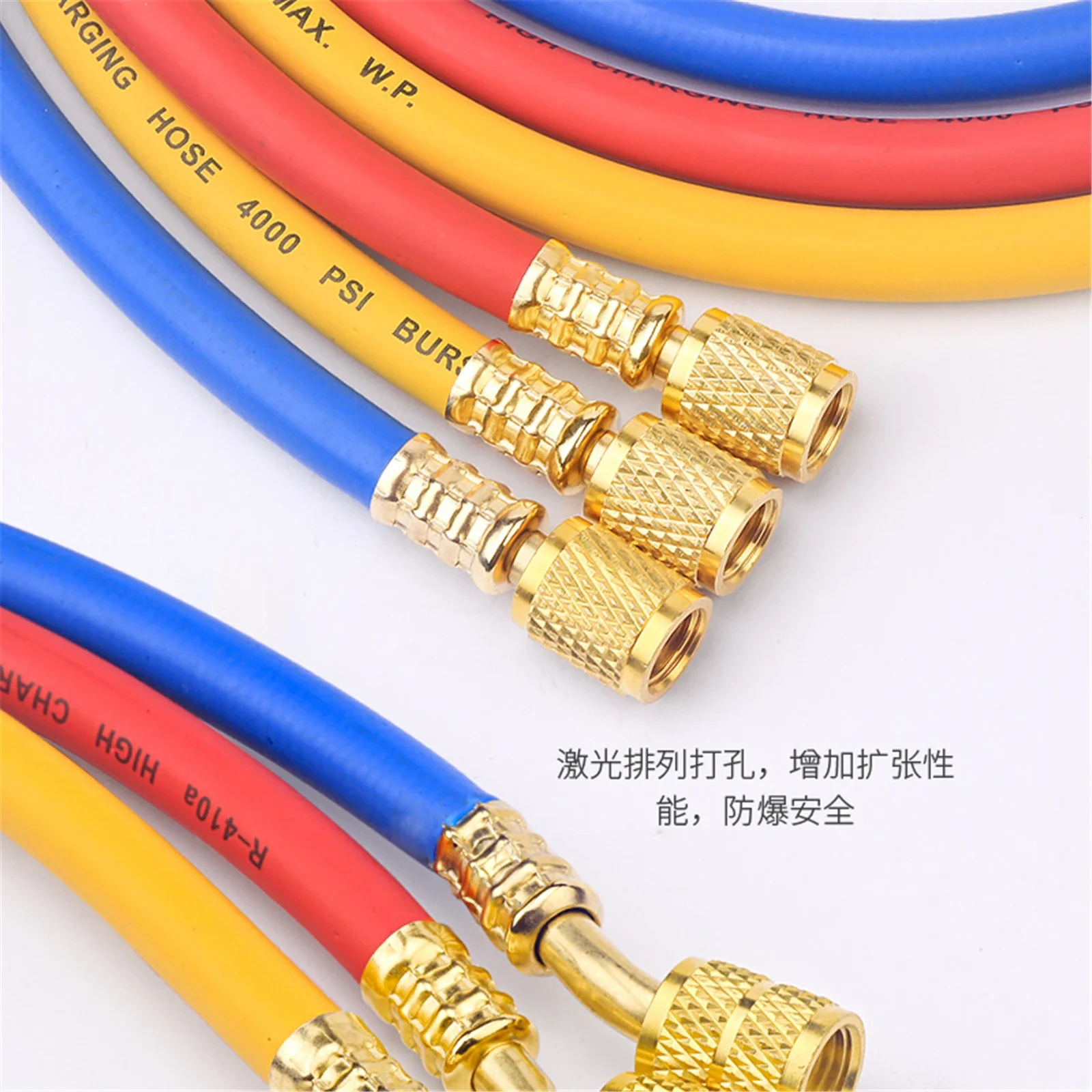 R410/R22/R134a High-pressure Resistant Liquid Filling Pipe Automobile Air-conditioning Fluoride Pipe Refrigerant