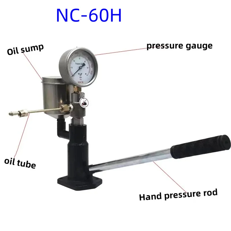 Complete Metal Material  Common Rail Injector Simulator Pressure Tester Repair Tools NC-60H