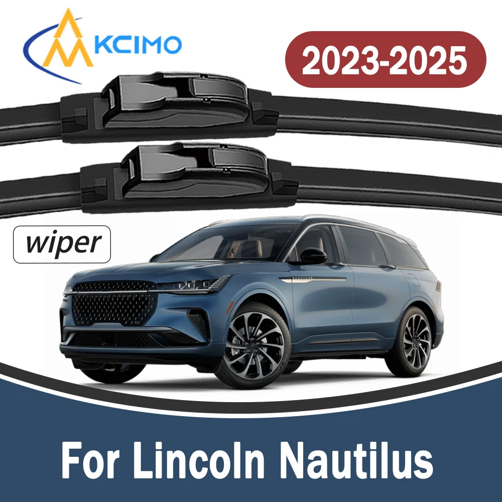 

2Pcs Premium Beam Front Windshield Wiper Blades For Lincoln Nautilus CDX707 2023-2025 Duty Rustproof Easy Mount Auto Wiper Set