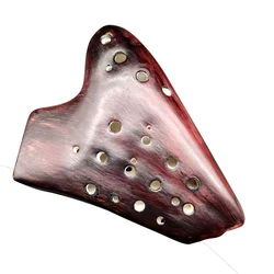 Rare Triple Alto Ocarina 16 Holes Ceramic Ocarinas Orff Professional Musical Insrument Accessories Party Wedding Elegance Gift