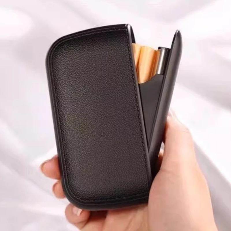 Étui à cigarettes portable à fermeture par pression, étanche à l'air, imperméable, anti-odeur, accessoires de rangement pour fumeurs