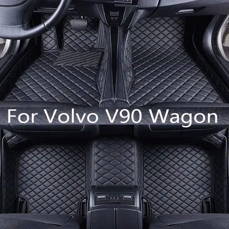 

Car Special Rear Trunk Mat for Volvo V90 Wagon 2017~2023 TPE Storage Tray Waterproof Floor Pad Space Liner Luggage Accessories