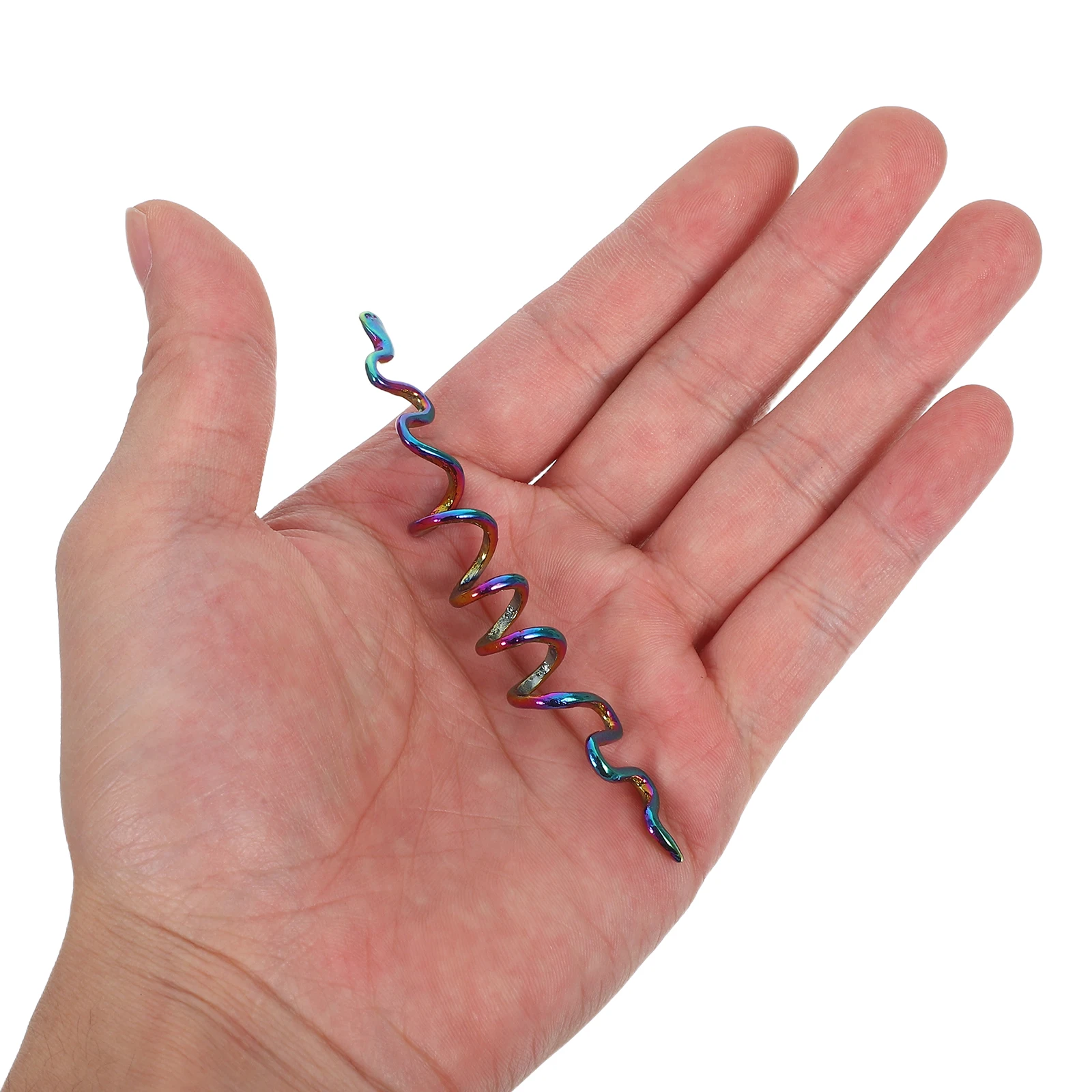 

1Set Retro Braid Hair Rings Dreadlock Accessories Metal Hair Jewelry Braiding Spiral Clips Dreadlock Jewelries