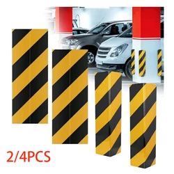 2/4PCS Car Foam Warning Sign Bumper Door Protection Exterior Anti Adhesive Parking Garage Protector Car Doors Protection