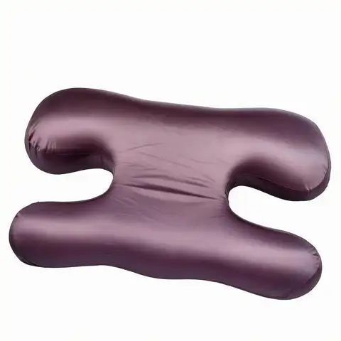 Anti Wrinkle Pillow Zero Pressure Body Pillow for Healthy Sleep Side Position Headrest Home