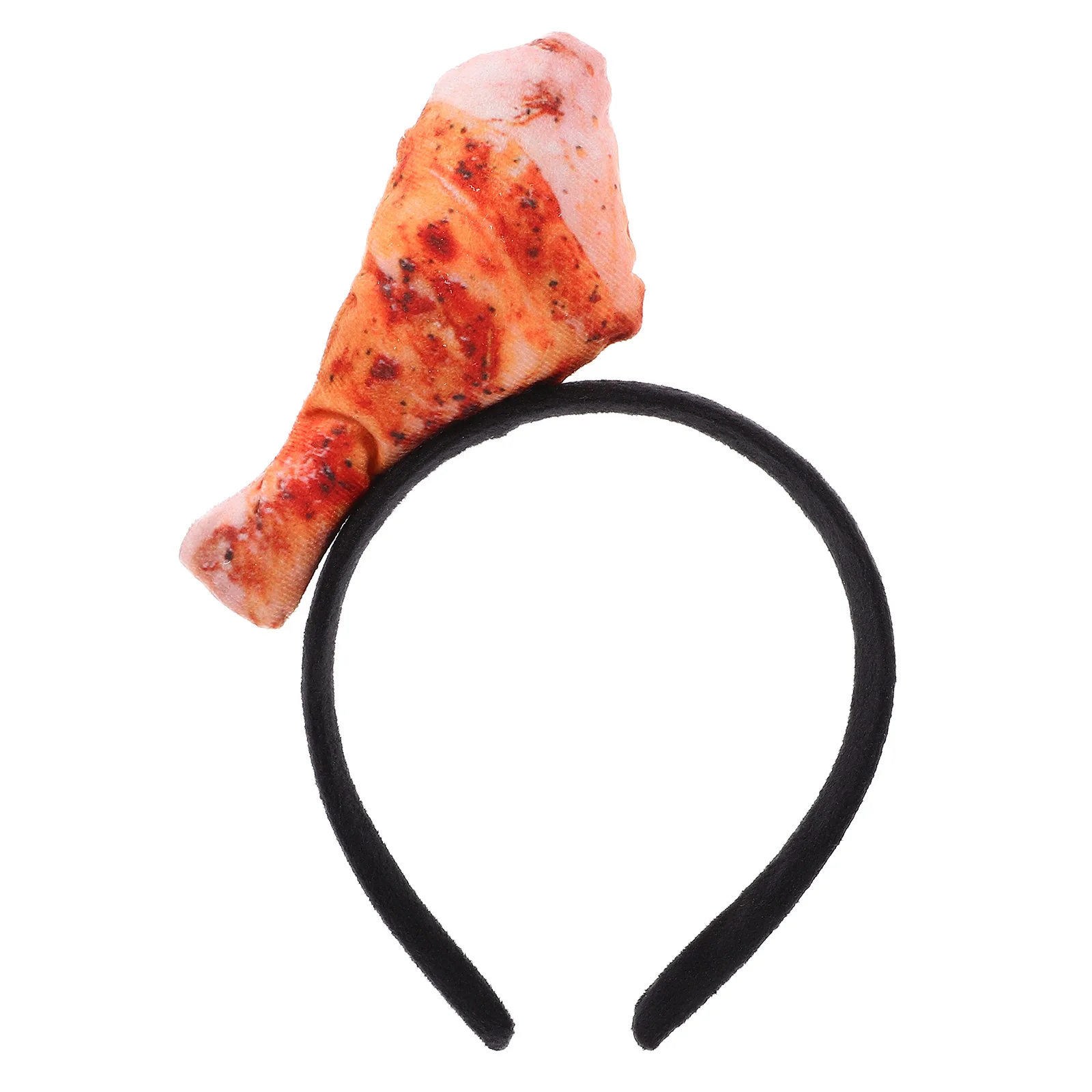 

Chicken Leg Headband Simulation Food Accessories Novelty Cosplay Photo Props Unique Headdress Costume Headbands Party Stage