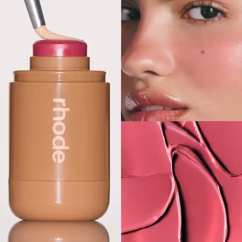 Rhodeskin Lipgloss Lipbalsem Gladmakende Lippenstift Lijnen Langdurige Voeding Vrouwen Dagelijkse Verzorging Make-up Hydraterende Crème Blush Lente Cadeau