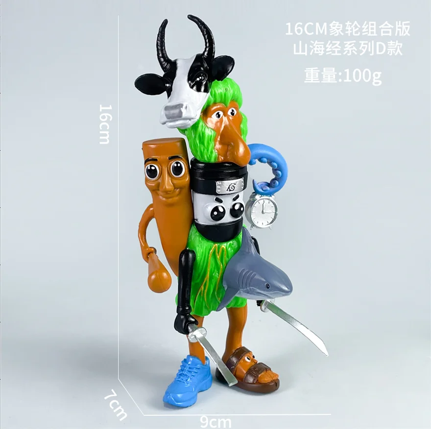 

Итальянский Brainrot 10 см, аниме-фигурки, Tung Tung, Sahur, украшения, фигурка, забавный мем, игрушка из ПВХ, модель, домашний декор, подарки для детей