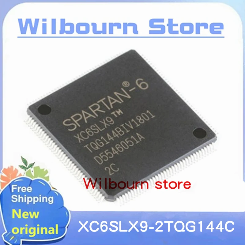 1PCS~5PCS/LOT XC6SLX9-2TQG144C XC6SLX9-TQG144 XC6SLX9-TQ144 XC6SLX9-2TQ144C XC6SLX9  TQFP-144 100% New Original Spot stock