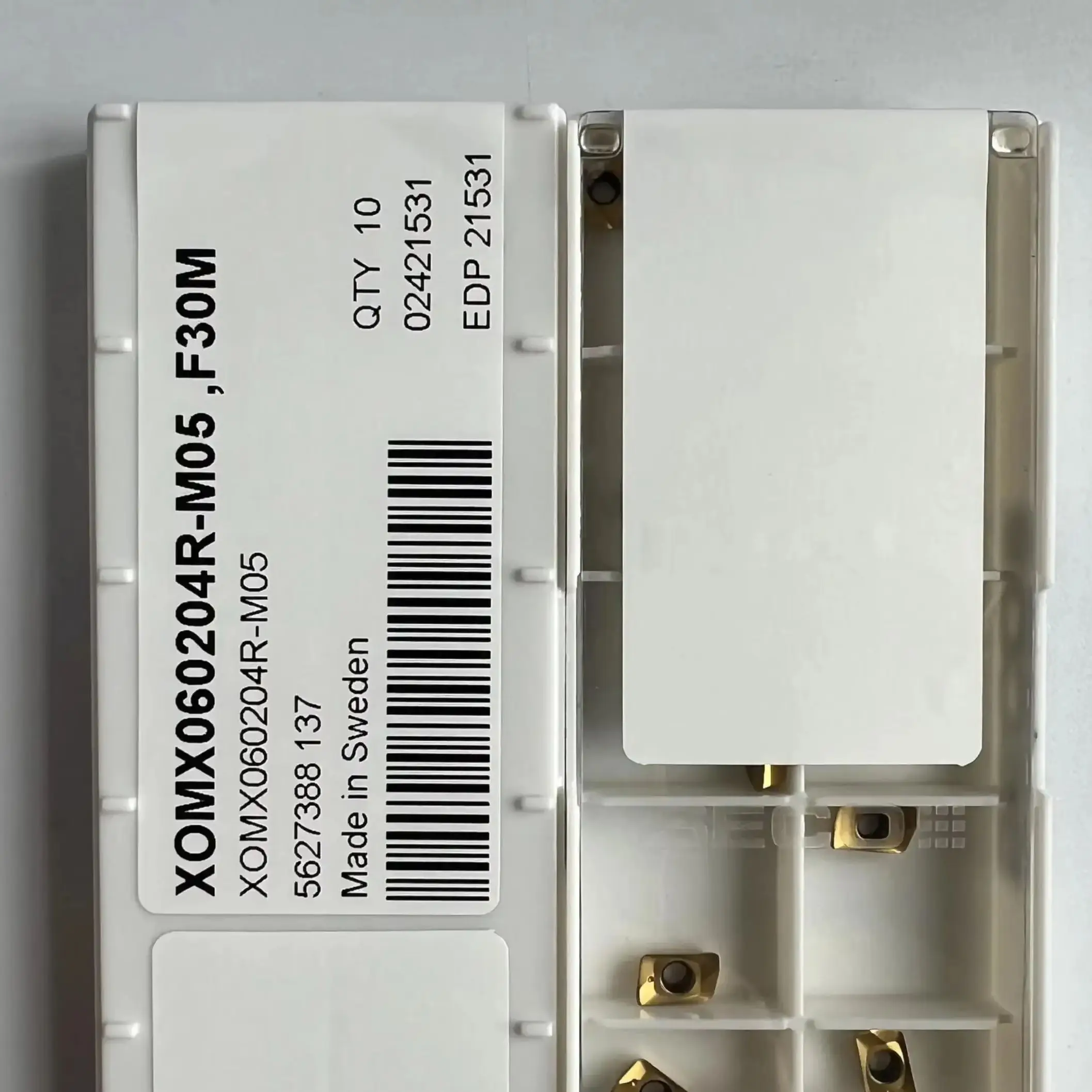 

XOMX060204R-M05,F30M /Alloy blade 10 PCS