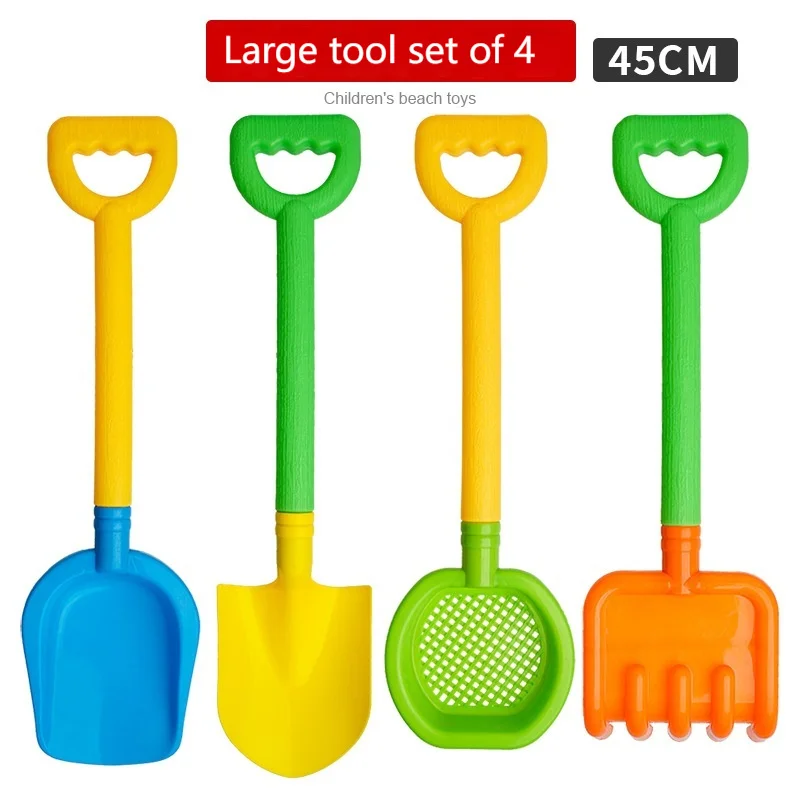 Beach Toys Large Sand Shovels Children'S Splashing Sand Dredging Tools Sand Rakes Snow Shovels Thickened Plastic Shovels 2024