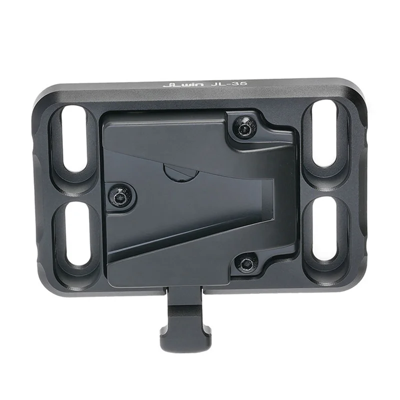 ABFM-Jlwin Mini Battery Plate V-Port Fixed Base Portable Battery Plate Universal Camera Accessories
