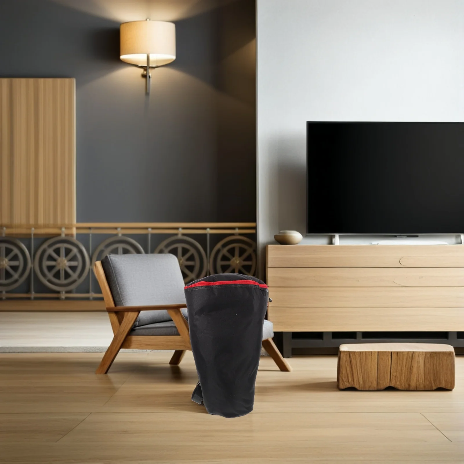 African Drum Bag Backpack Heavy Duty Nylon Djembe Carry Pouch For Floor Drum Portable Storage Lightweight Travel Case For