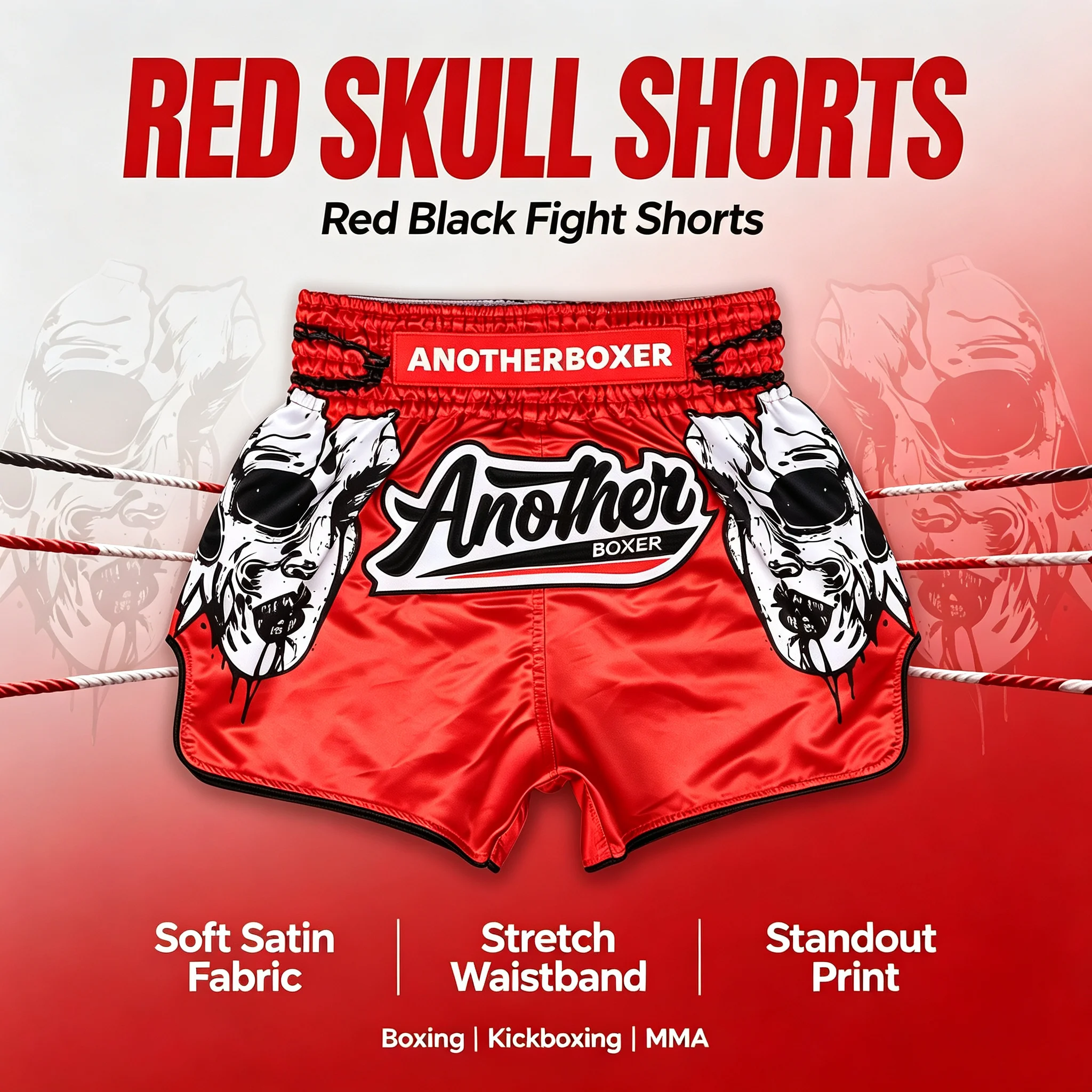 Retro Muay Thai Boxing Shorts Mens Women Youth Satin Fight Trunks Elastic Waist Loose Athletic Shorts for MMA Kickboxing Boxing