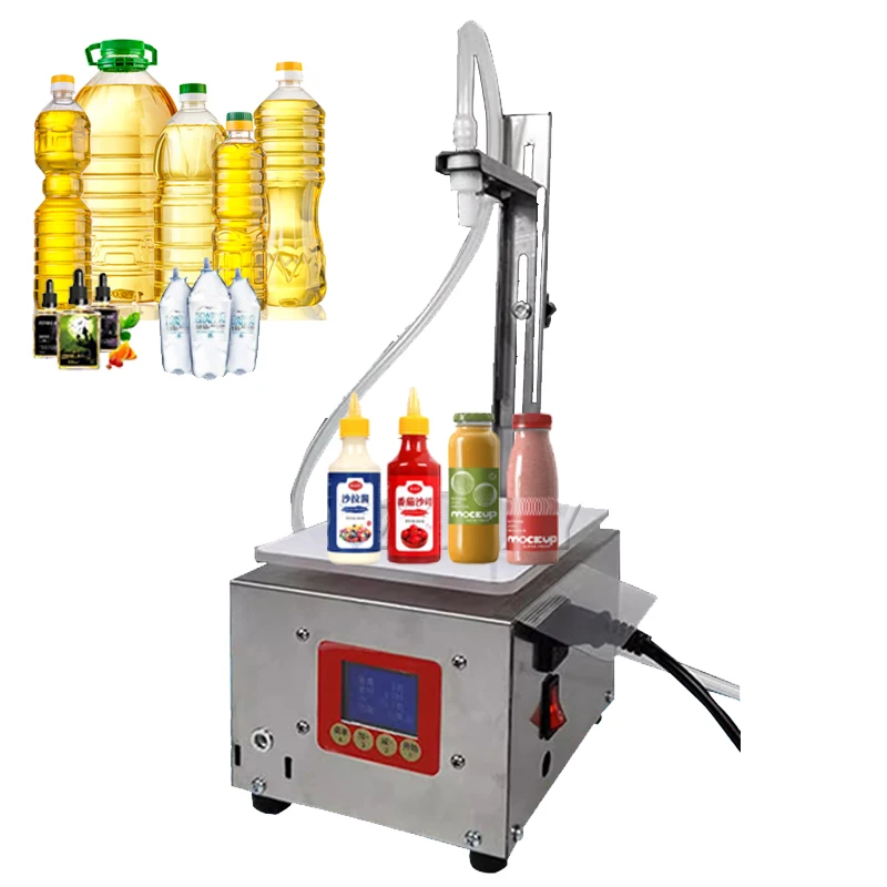 

Digital Control Liquid Filling Machine Alcohol Drink Beverage Perfume Juice Milk Small Bottle Filler Large Flow Filling Machine