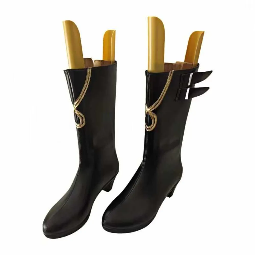 

Yu Косплей HlinmtrHildegard Косплей Новый мир Аниме Обувь для ролевых игр Настройка игры Аниме Карнавал Хэллоуин Действующий цвет