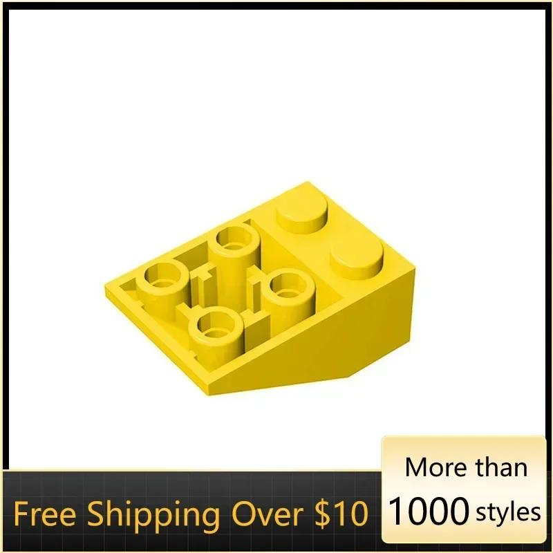 

10 шт., высокотехнологичные сборные частицы 3747 2x3, 25 градусов, строительные блоки с обратным наклоном, комплект сменных деталей, игрушки для детей, подарки