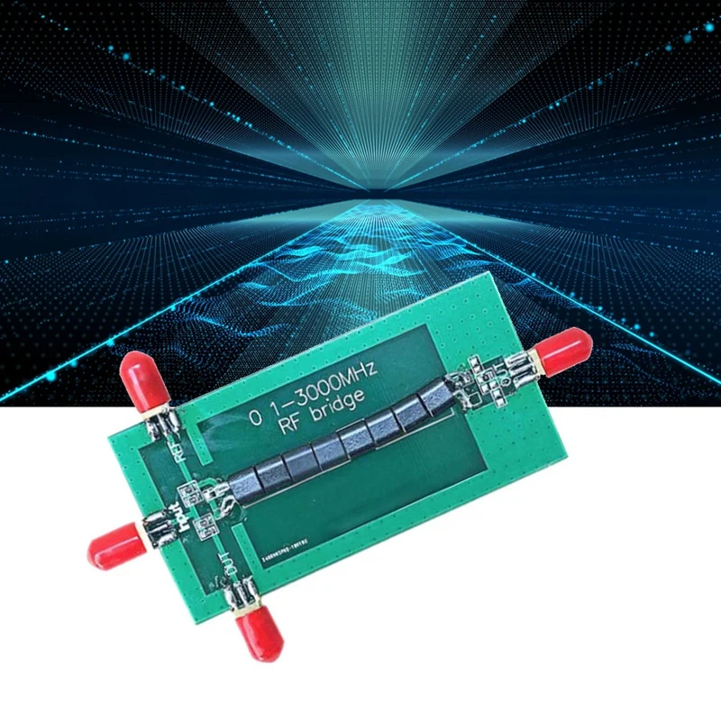 Inżynieria mostu VSWR 0,1-3000 MHz RF Mostek SWR Wielofunkcyjny, wygodny moduł mostka VSWR