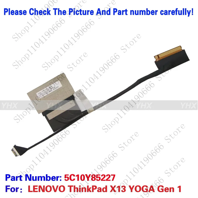 

bd New For LENOVO ThinkPad X13 YOGA Gen 1 EDP OLED CABLE Touch 5C10Y85227.
