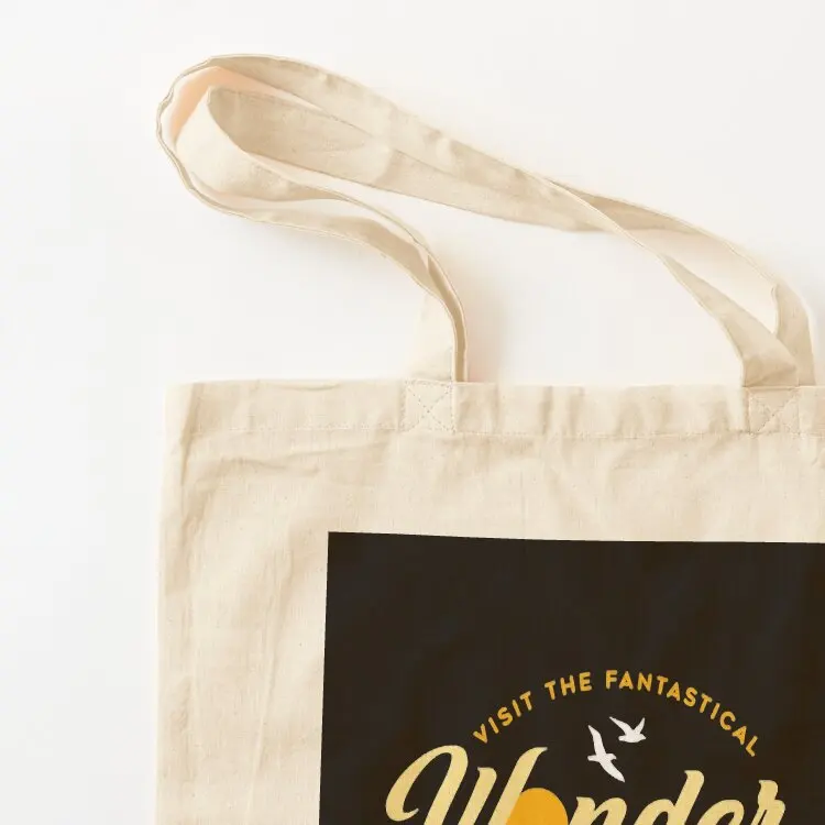 عجائب وارف حمل حقيبة حقيبة مخصصة حقيبة تسوق شعار أكياس التسوق قابلة للطي