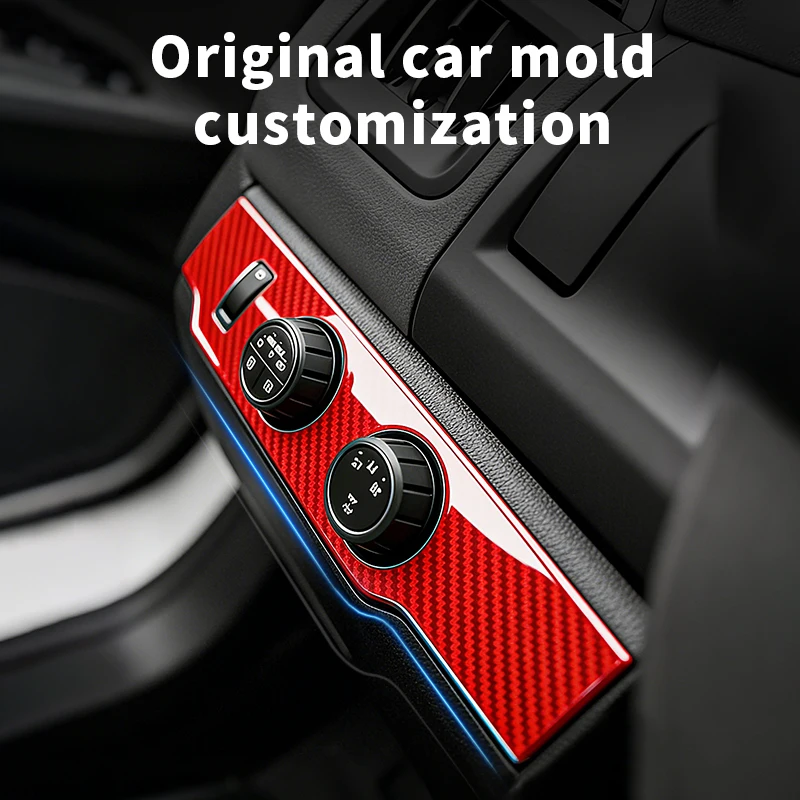 

For Chevrolet Colorado (2015-2022) Carbon Fiber Center Dashboard Trim Cover Anti Scratch, Car Interior Accessories, OEM Look