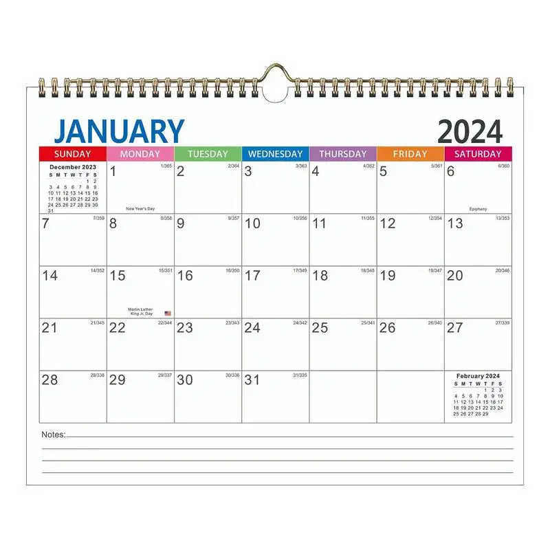 

Large Desk Calendar 2023-2024 Aesthetic Minimalist Monthly Desktop Planner 14.7*11.4in Calendar Planner With Multiple National