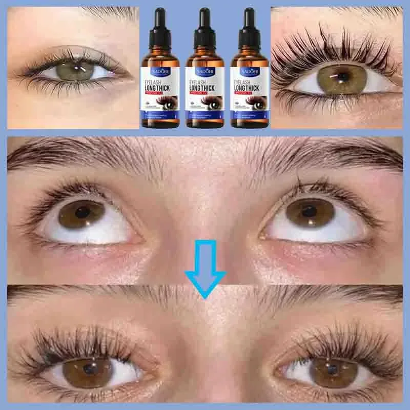 14 dni szybkie serum na porost rzęs naturalny wzmacniacz rzęs dłuższe grubsze brwi Lift pielęgnacja oczu pełniejsze rzęsy produkty 30ml