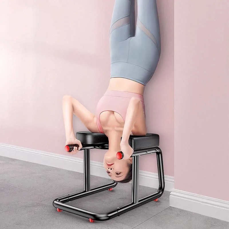 

Inverted Device Home Inverted Bench Handstand Chair Yoga Aid Fitness Equipment Stretcher Muscle Training Stand Upside Down Shape