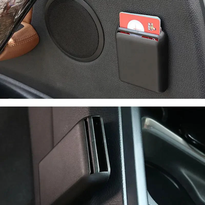Multifunction Car Storage Box Car Seat Holder Card Ticket Storage Box Holder Car Organizer Car Interior Accessories image 3