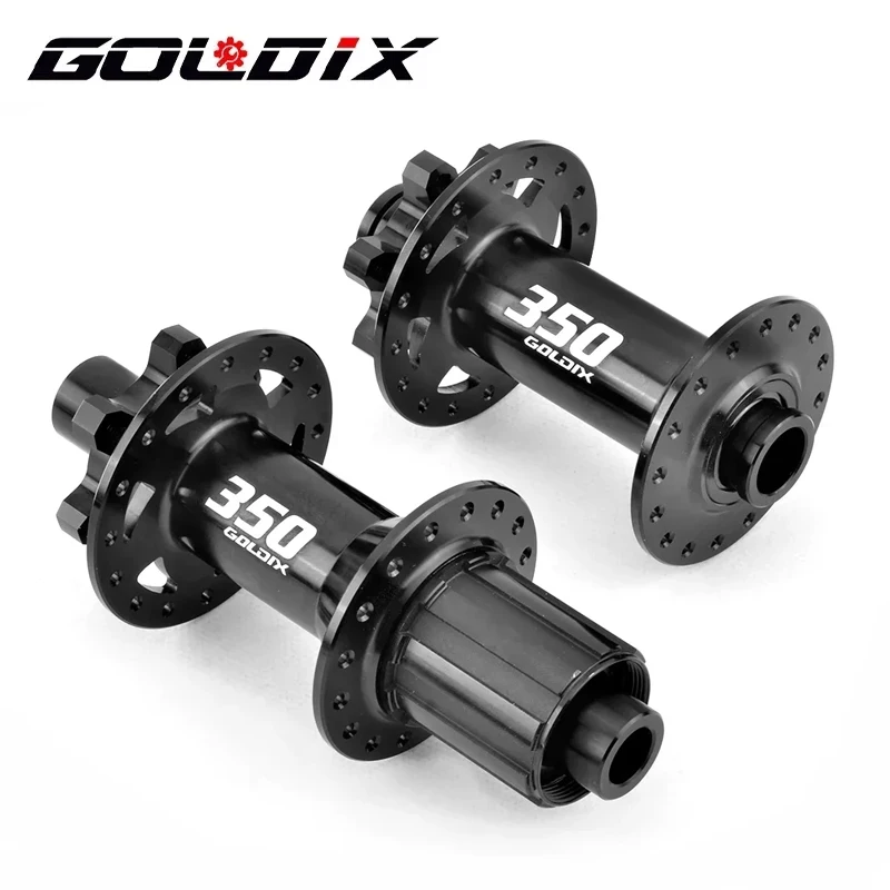 

GOLDIX M350 32H Light Bicycle Hub Sealed Bearing 6-bolt Disc Brake J-Bend 32 Holes Ratchet 26T BOOST MTB Hub for Shimano SRAM