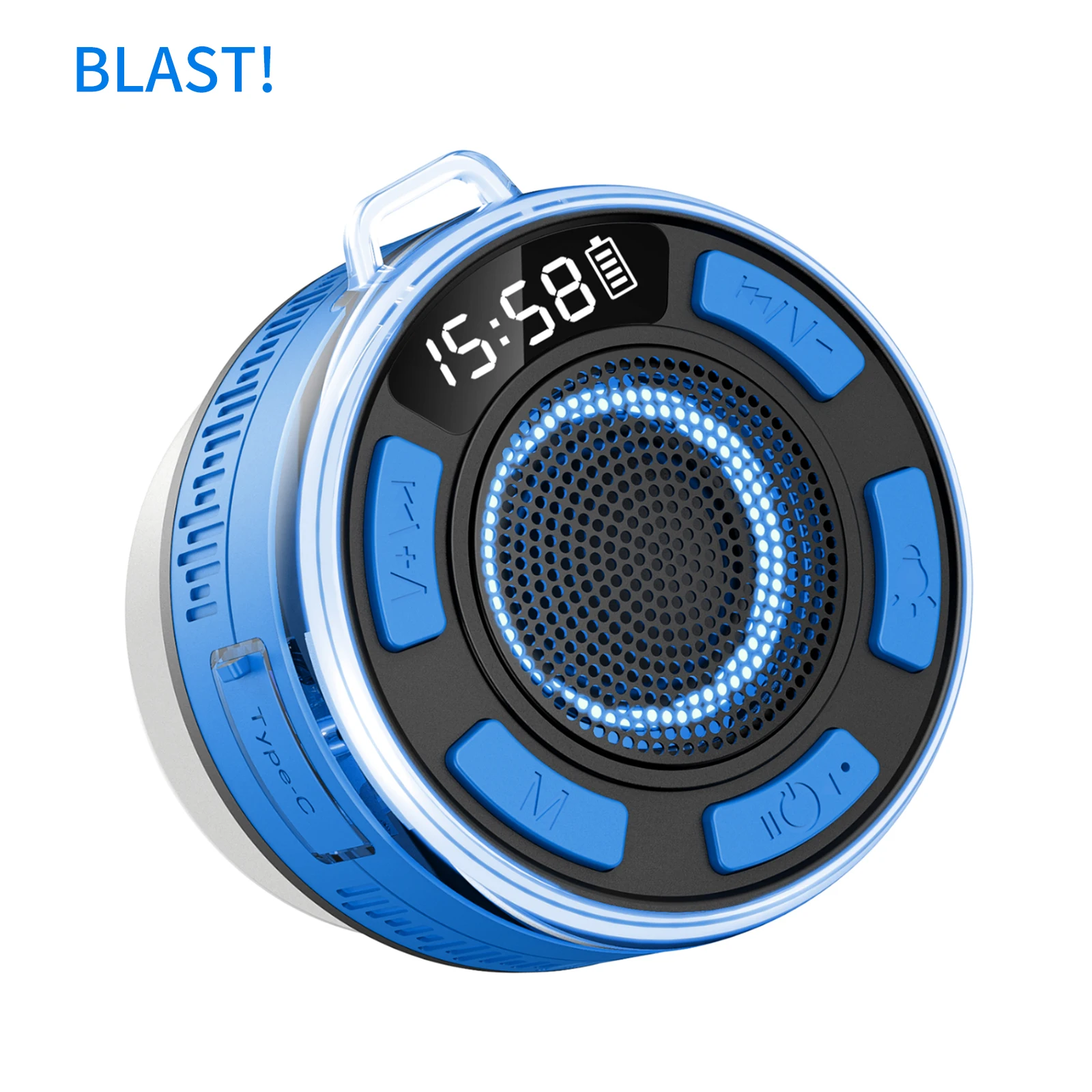 2025 Newest B BLAST! S3 Wireless Bluetooth Speaker 1100mAh Battery Capacity Bluetooth Speakers IPX7 Waterproof BLAST! S3