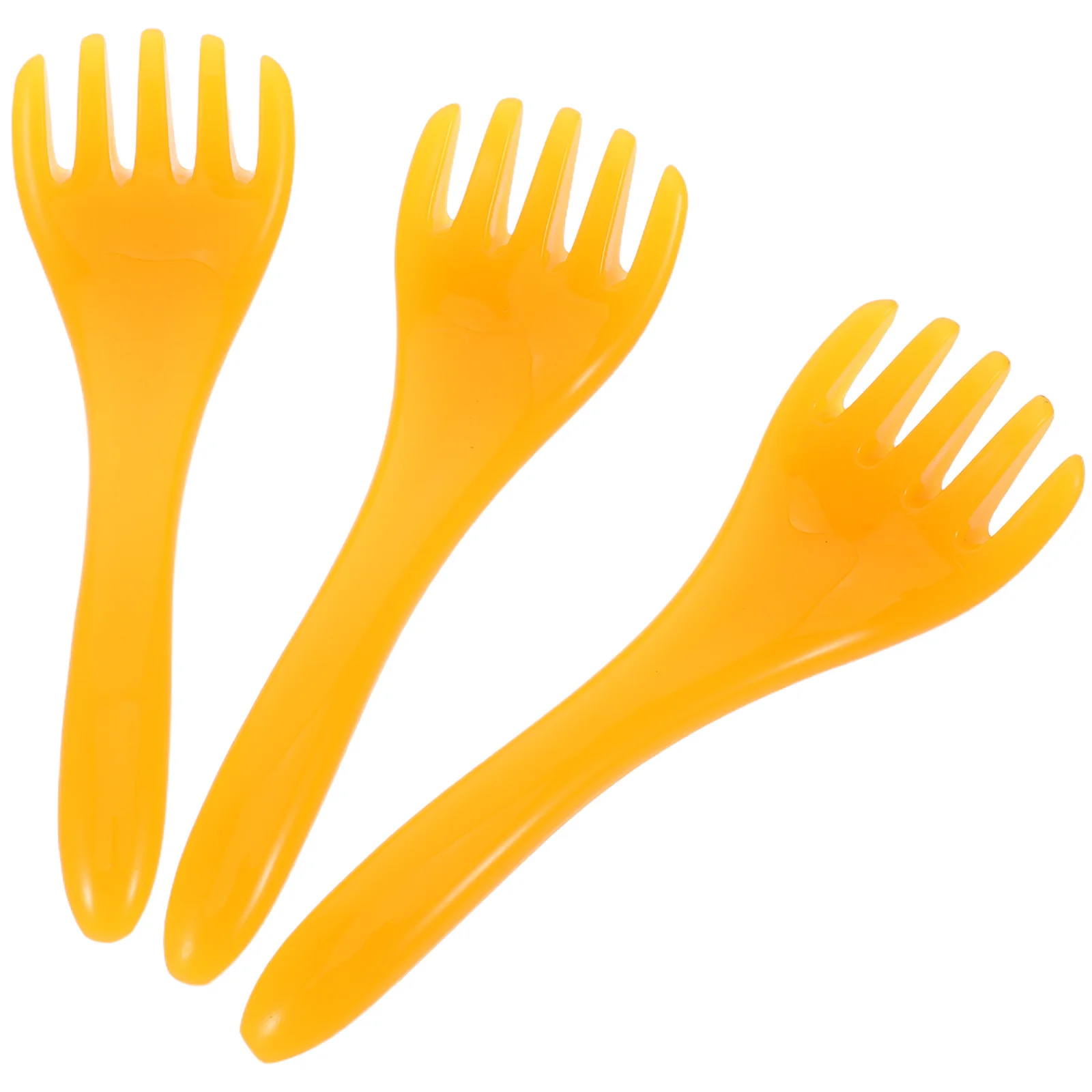 3 Stuks Draagbare Handheld Hoofdhuid Massagers Hars Vijf Klauw Ontwerp Multifunctionele Hoofdkrabber Voor Dagelijkse Hoofdhuidverzorging En