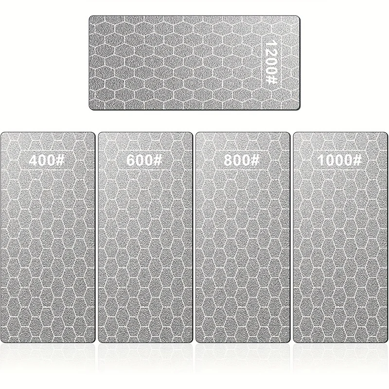Diamond Sharpening Stone, Knife Sharpening Stone with Extra Fine/Coarse Plate and Non-slip Base