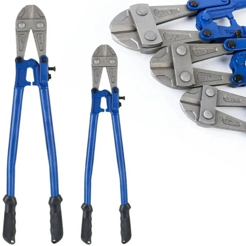 multifunction-flat-nose-cut-steel-cables-clippers-heavy-duty-hand-tool-14-18-inches-bolt-cutters-wire-cutting-pliers
