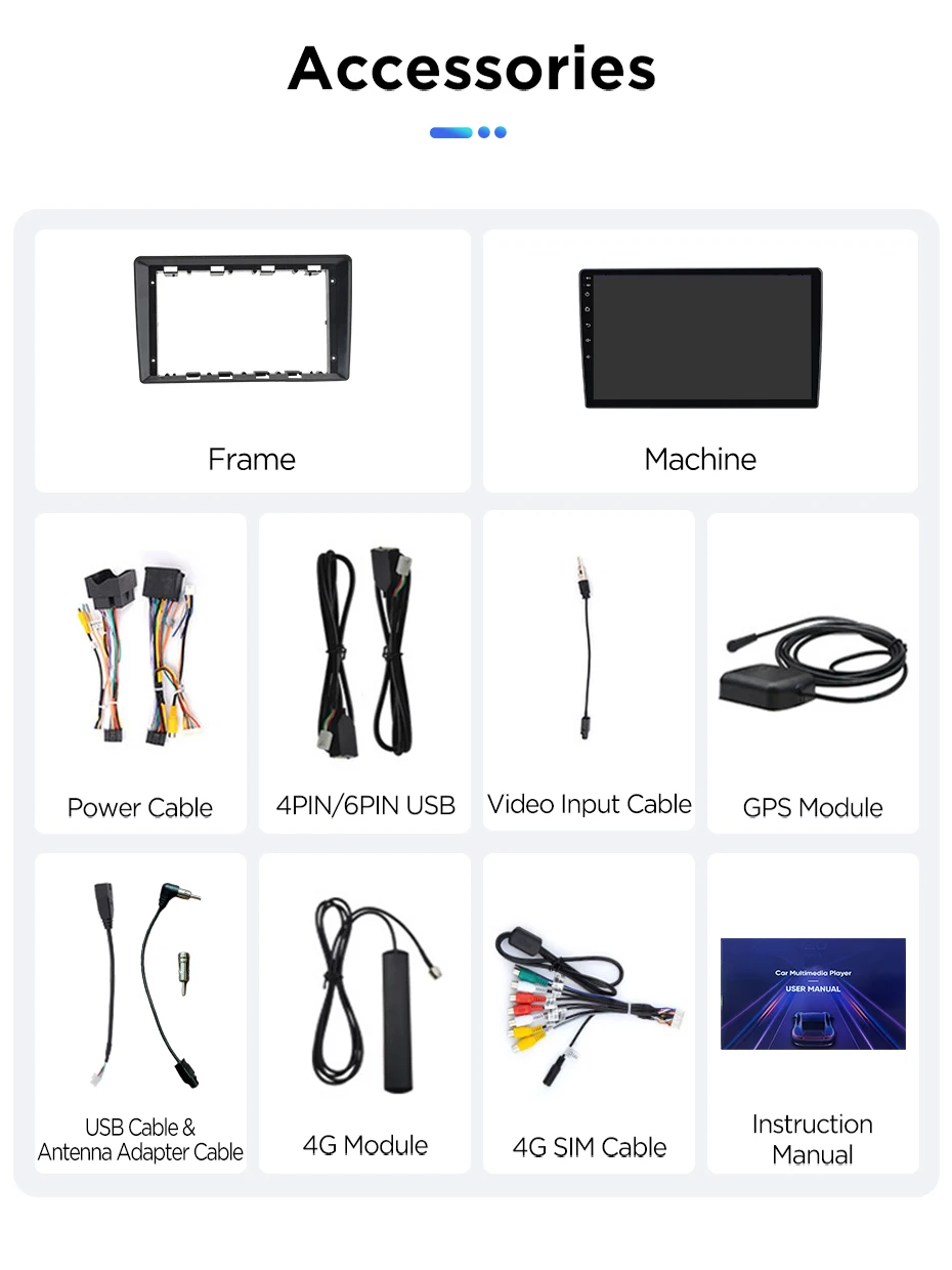 Junsun Autoradio für VW Volkswagen Passat B5 B6 2004 - 2010 CarPlay Android Auto FM RDS DSP BT GPS Navi SWC HD IPS Touchscreen Plug & Play Multimedia-Player Freisprecheinrichtung Original-Autostil-Haupteinheit – Detail 22