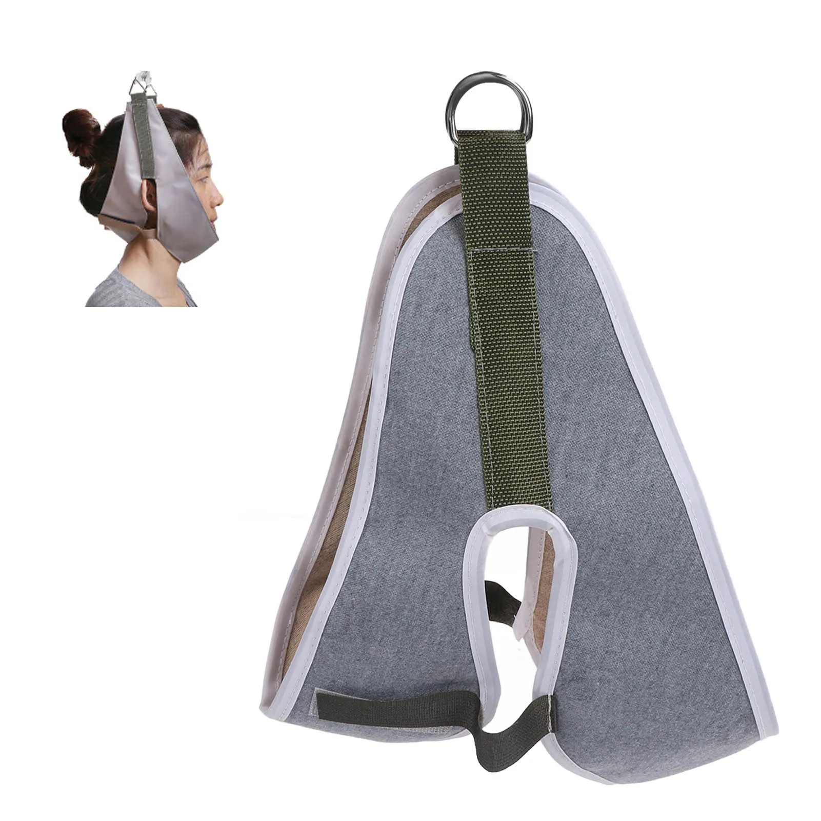 جهاز جر عنق الرحم معلق ، جر العنق ، حزام التمدد ، قماش العمود الفقري ، تقويم العمود الفقري ، وسادة وسادة وسادة #2