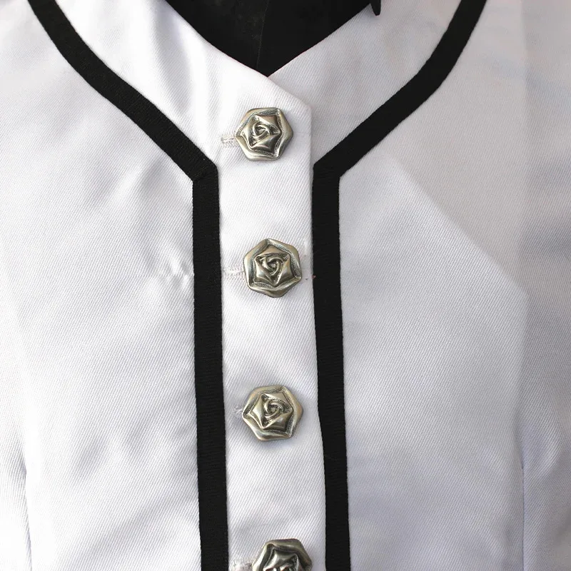 2025 yiyi CosZtkhp Anime nuevo disfraz de caballero vampiro Yuki o cazador cono cero traje negro blanco uniforme cosplay c