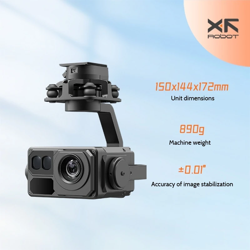 Flying First Z-8rc Photoelektrischer Pod Laser Nachtsicht Rangierende Luftaufnahmen Yuntai Pod Uav HD-Kamera