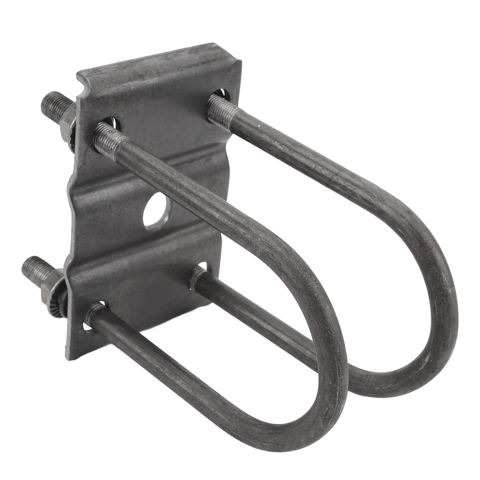 

Trailer Spring U Bolt Long Lifespan Trailer U Bolt Kit Enhanced Stability Rolled Steel for 3 Inch Round Axle Leaf Spring