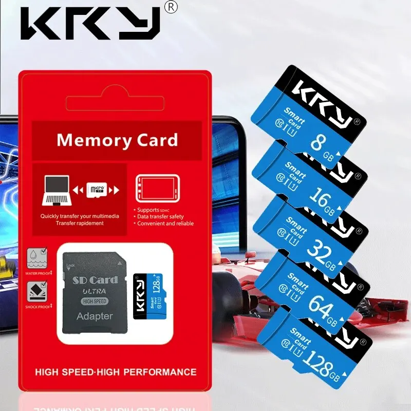 Micro Memory SD Card 128GB SD Card SD/TF Flash Card 128GB Class 10 Memory Card For Phone