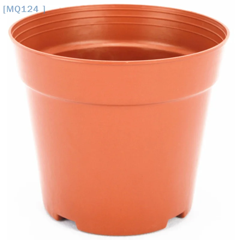 

【MQ124 】Multi-specification Optional Plastic Flowerpot Mesh Bottom Hole Bottom Green Plant Hard Brick Red Basin