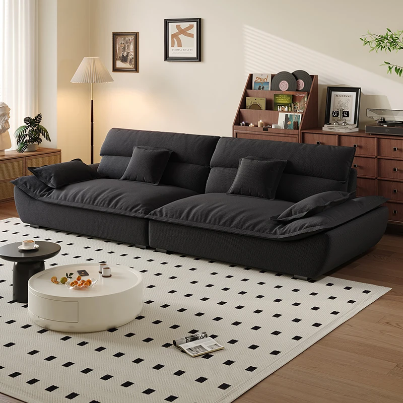 أرائك غرفة المعيشة الجلدية الحديثة مصممة رخيصة بدون عظم أرائك غرفة المعيشة المقطعية واحدة لطيف Woonkamerbanken أثاث المنزل