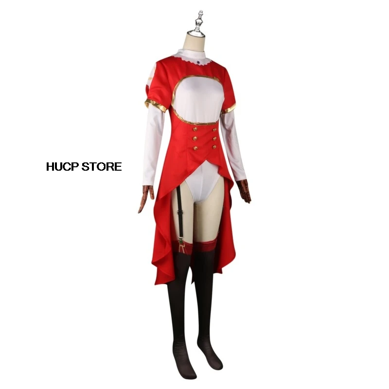 Witch Cosplay Outfits Costumes: New Items Anime 2.5 Dimensional Seduction Women Woman Red Suit Whole Cosplays Female Adult Men's