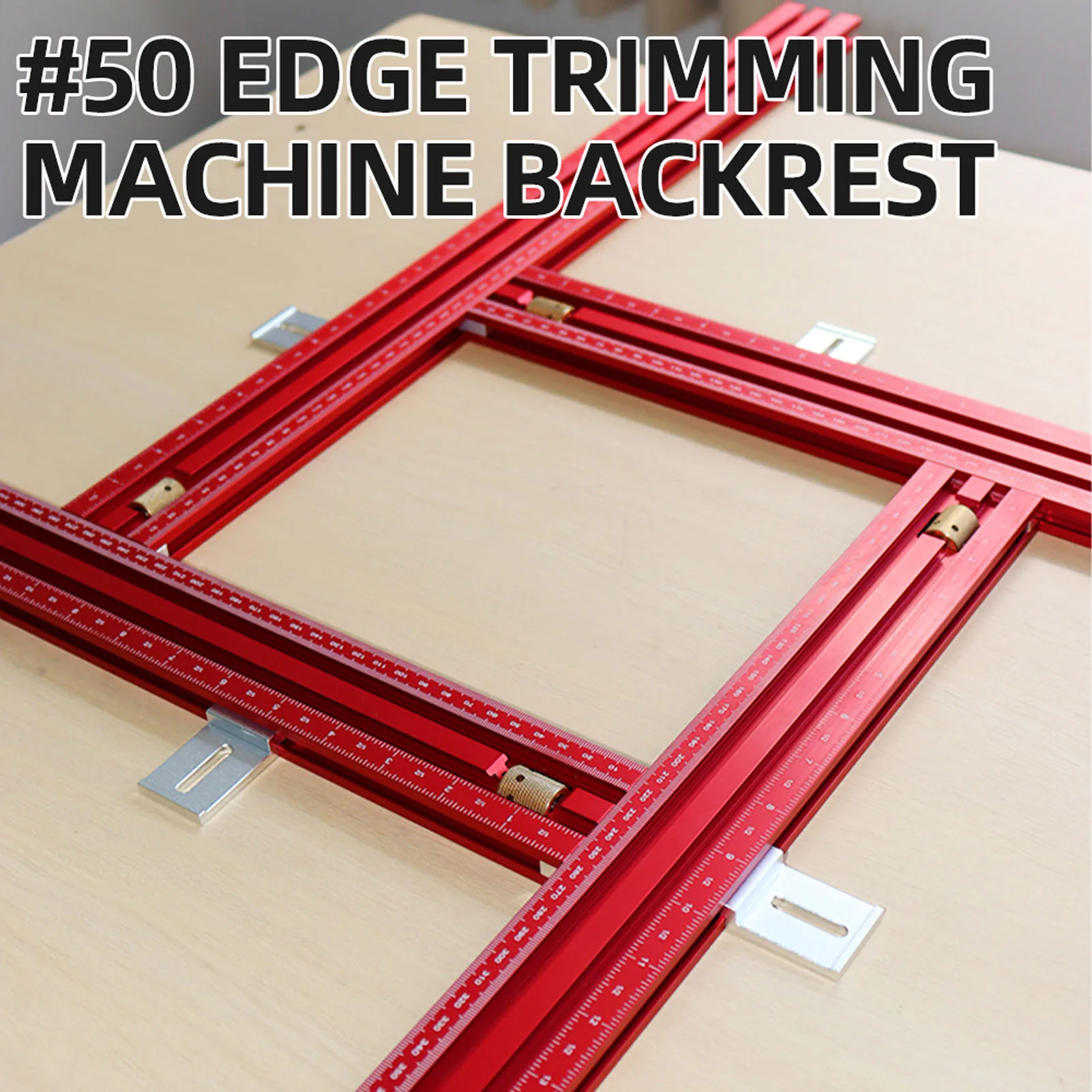 

Parallel Rail System Heavy Duty Aluminum Alloy Rail Joining Set Metric Imperial Units Easy To Read for Woodworking