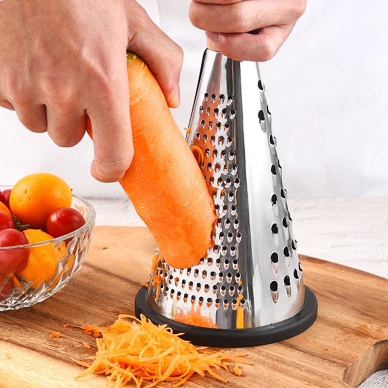 Kitchen Manual Vegetable Grater Creative Stainless Steel Fruit Potato Carrot Cheese Food Processor Garlic Grinder Slicer Tool