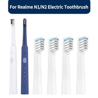 Replacement Toothbrush Heads for Realme N1/N2 Electric Toothbrush Heads Sonic Smart Soft Bristle DuPont Bristle Nozzles