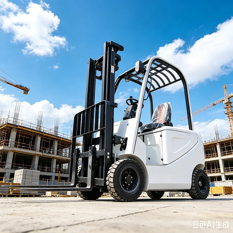 Electric Forklift with Fork Positioner 2.5 Ton 3.5 Ton Lead-Acid Battery Adjustable Fork Width Forklift